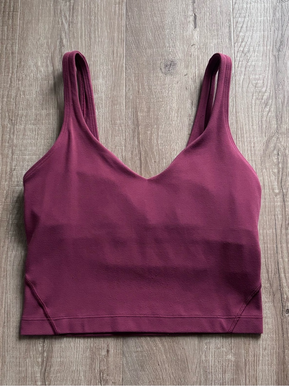 Lululemon Align Tank Top in Mulled Wine